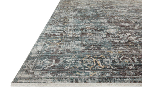 Loloi Bonney Bny-05 Slate/Teal Rug.