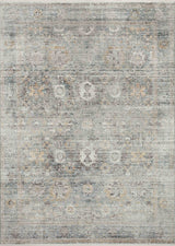 Loloi Bonney Bny-06 Teal/Gold Rug.