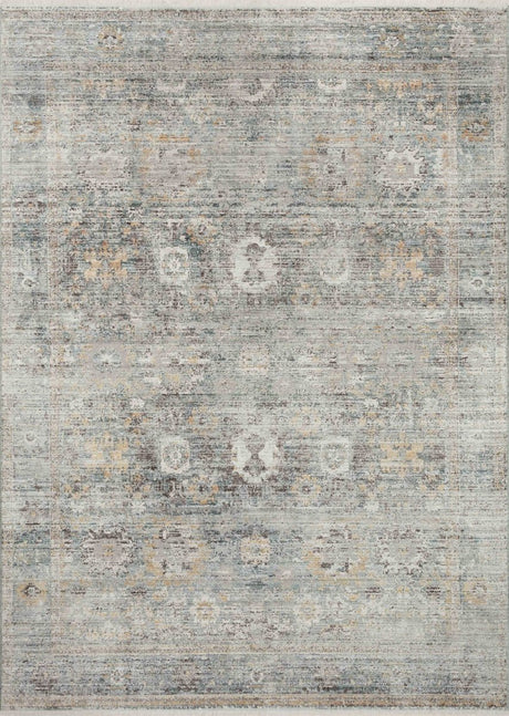 Loloi Bonney Bny-06 Teal/Gold Rug.