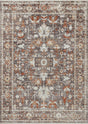 Loloi Bonney Bny-07 Charcoal/Spice Rug.