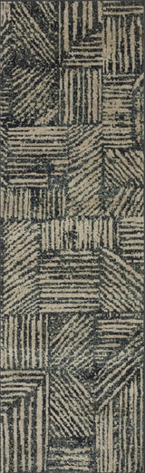 Loloi Bowery Bow-01 Midnight/Taupe Rugs.
