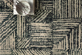 Loloi Bowery Bow-01 Midnight/Taupe Rugs.