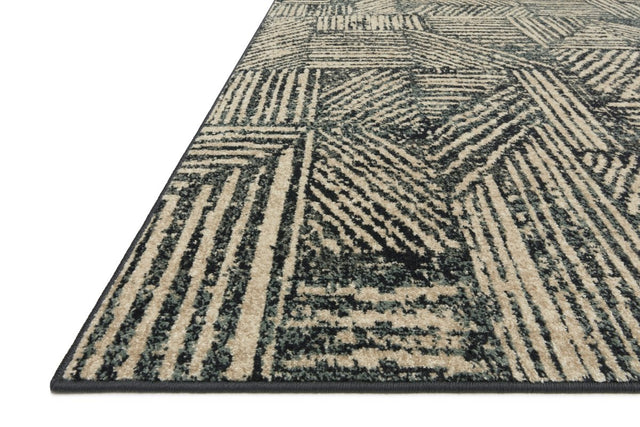 Loloi Bowery Bow - 01 Midnight/Taupe Rugs - Loloi - bowebow - 01mdta2340