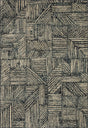 Loloi Bowery Bow - 01 Midnight/Taupe Rugs - Loloi - bowebow - 01mdta4060