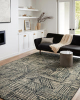 Loloi Bowery Bow-01 Midnight/Taupe Rugs.