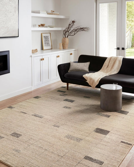 Loloi Bowery Bow-02 Slate/Taupe Rugs.