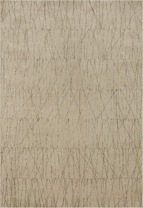 Loloi Bowery Bow-05 Beige/Pepper Rugs.