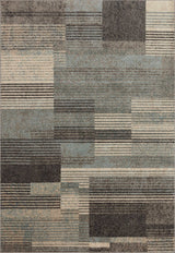 Loloi Bowery Bow-06 Storm/Taupe Rugs.