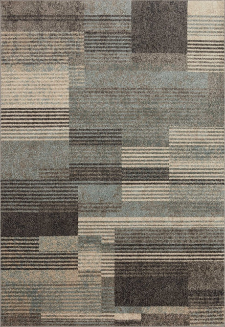 Loloi Bowery Bow-06 Storm/Taupe Rugs.