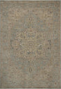 Loloi Briar BRR-01 Sky / Moss Rug - main flat