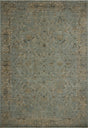 Loloi Briar BRR-02 Aqua / Olive Rug - main flat