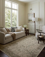 Loloi Briar BRR-02 Ivory / Sage Rug - room scene 3