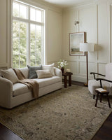 Loloi Briar BRR-02 Olive / Stone Rug - room scene 3