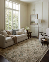 Loloi Briar BRR-04 Ivory / Multi Rug - room scene 3