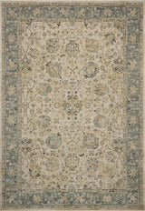 Loloi Briar BRR-05 Ant. Ivory / Blue Rug - main flat