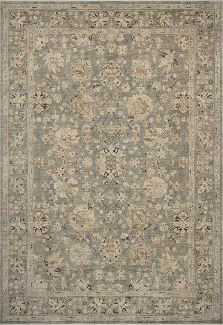Loloi Briar BRR-05 Fog / Sand Rug - main flat