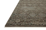 Loloi Briar BRR-06 Bark / Lagoon Rug - rug corner