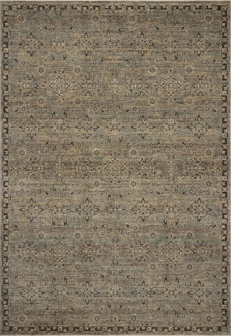 Loloi Briar BRR-06 Mist / Granite Rug - main flat