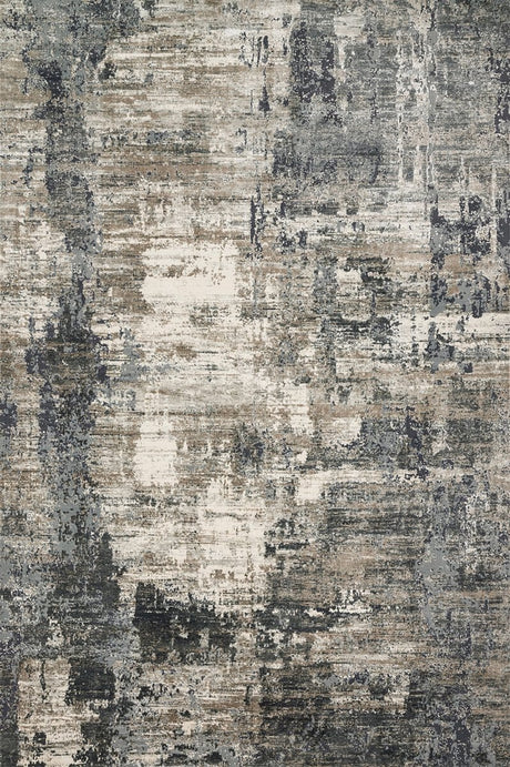 Loloi Cascade Cas-03 Ivory / Charcoal Rugs.