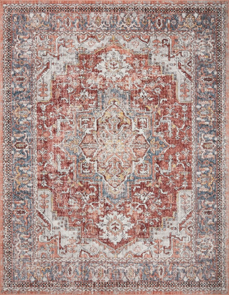 Loloi Cassandra Csn-01 Rust/Multi Rugs.