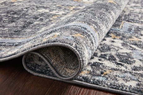 Loloi Cassandra Csn-02 Charcoal/Gold Rugs.