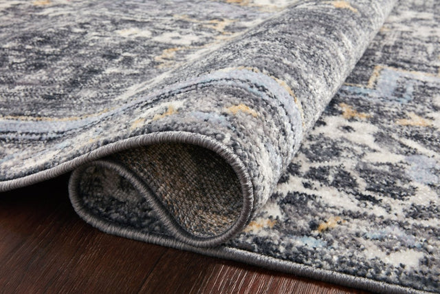 Loloi Cassandra Csn - 02 Charcoal/Gold Rugs - Loloi - casncsn - 02ccgo2640