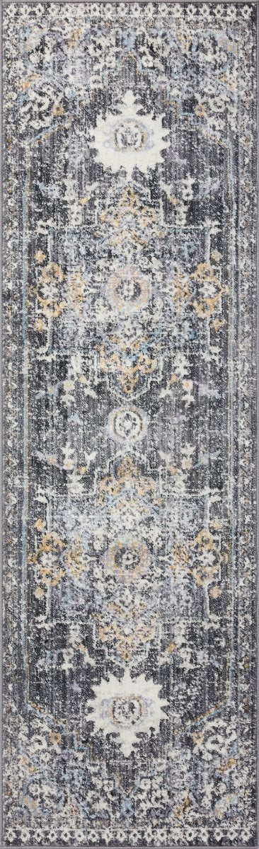 Loloi Cassandra Csn-02 Charcoal/Gold Rugs.