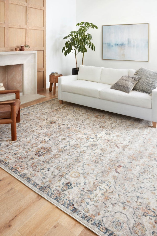 Loloi Cassandra Csn-03 Dove/Navy Rugs.