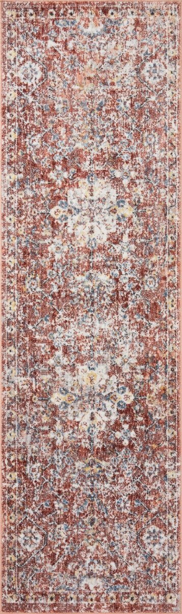 Loloi Cassandra Csn-03 Rust/Ivory Rugs.