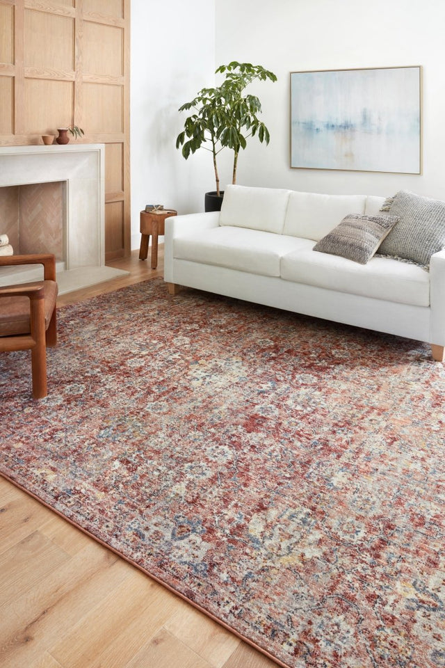 Loloi Cassandra Csn - 03 Rust/Ivory Rugs - Loloi - casncsn - 03ruiv3959