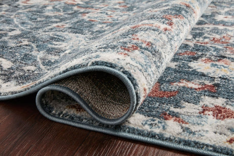 Loloi Cassandra Csn-04 Blue/Rust Rugs.