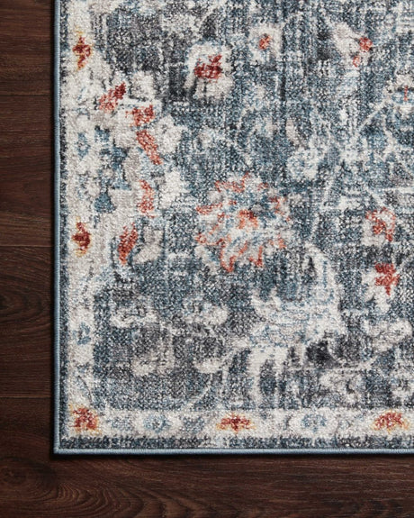 Loloi Cassandra Csn-04 Blue/Rust Rugs.