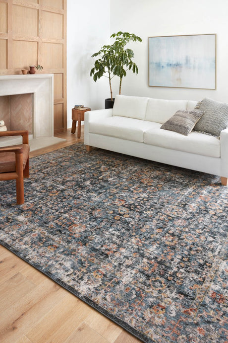 Loloi Cassandra Csn-05 Blue/Multi Rugs.