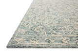 Loloi Cecelia Cec-01 Ocean/Ivory Rug.