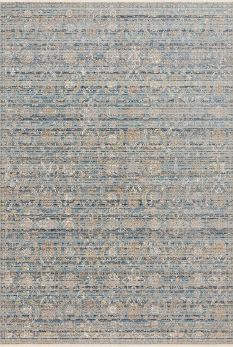 Loloi Claire Cle-03 Ocean/Gold Rugs.