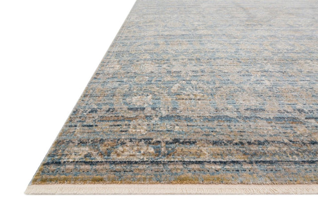 Loloi Claire Cle-03 Ocean/Gold Rugs.