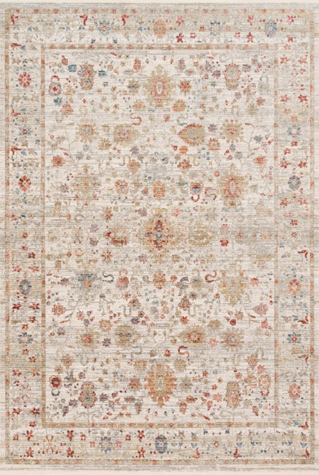 Loloi Claire Cle-05 Ivory/Multi Rugs.