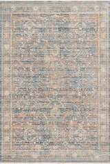 Loloi Claire Cle-06 Blue/Sunset Rugs.
