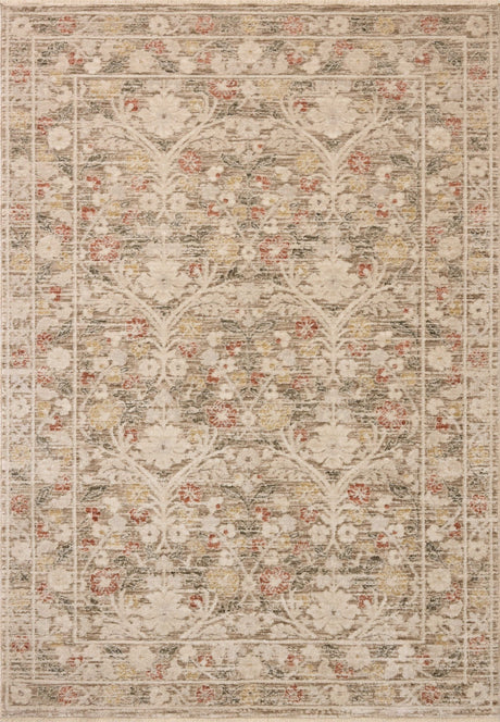 Loloi Clarisse CLS-01 Traditional Power Loomed Grey, Multi Rug