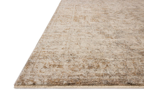 Loloi Clarisse CLS-02 Traditional Power Loomed Smoke, Natural Rug