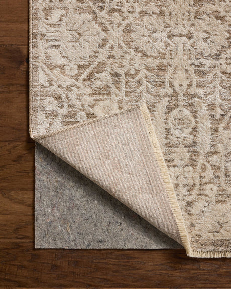 Loloi Clarisse CLS-06 Traditional Power Loomed Fog, Bone Rug