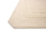 Loloi Clayton CLN-01 Oatmeal Rug - rug corner