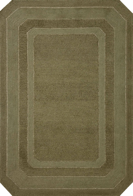 Loloi Clayton CLN-01 Olive Rug - main flat