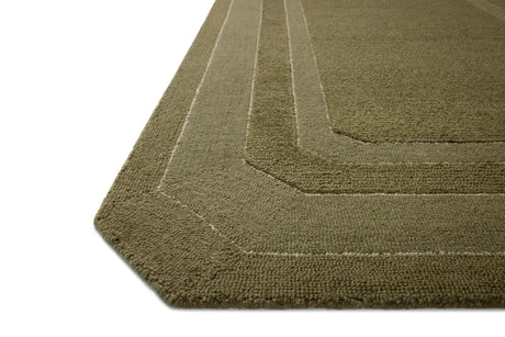 Loloi Clayton CLN-01 Olive Rug - rug corner