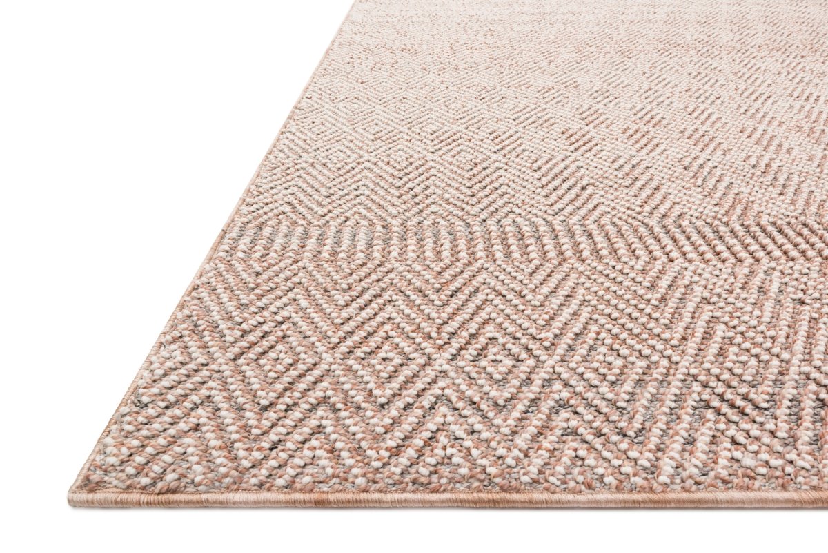 Loloi Cole Col-02 Blush/Ivory Rugs.