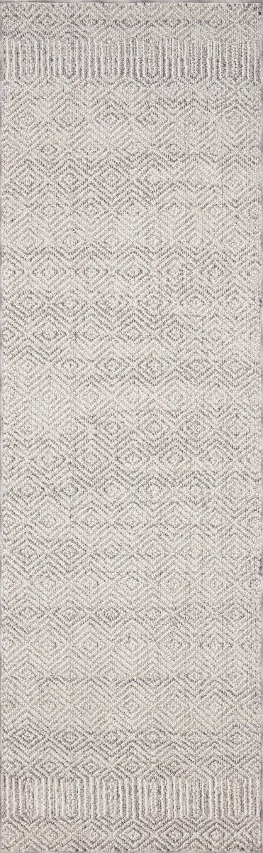 Loloi Cole Col-02 Grey/Bone Rugs.