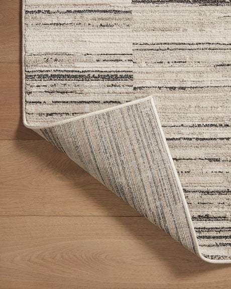 Loloi Darby Dar-01 Charcoal/Sand Rug.