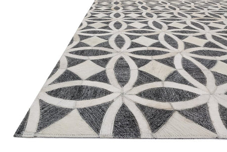 Loloi Dorado Db-06 Graphite / Ivory Rugs.