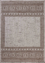 Loloi Easton ESN-01 Coffee / Dove Rug - main flat