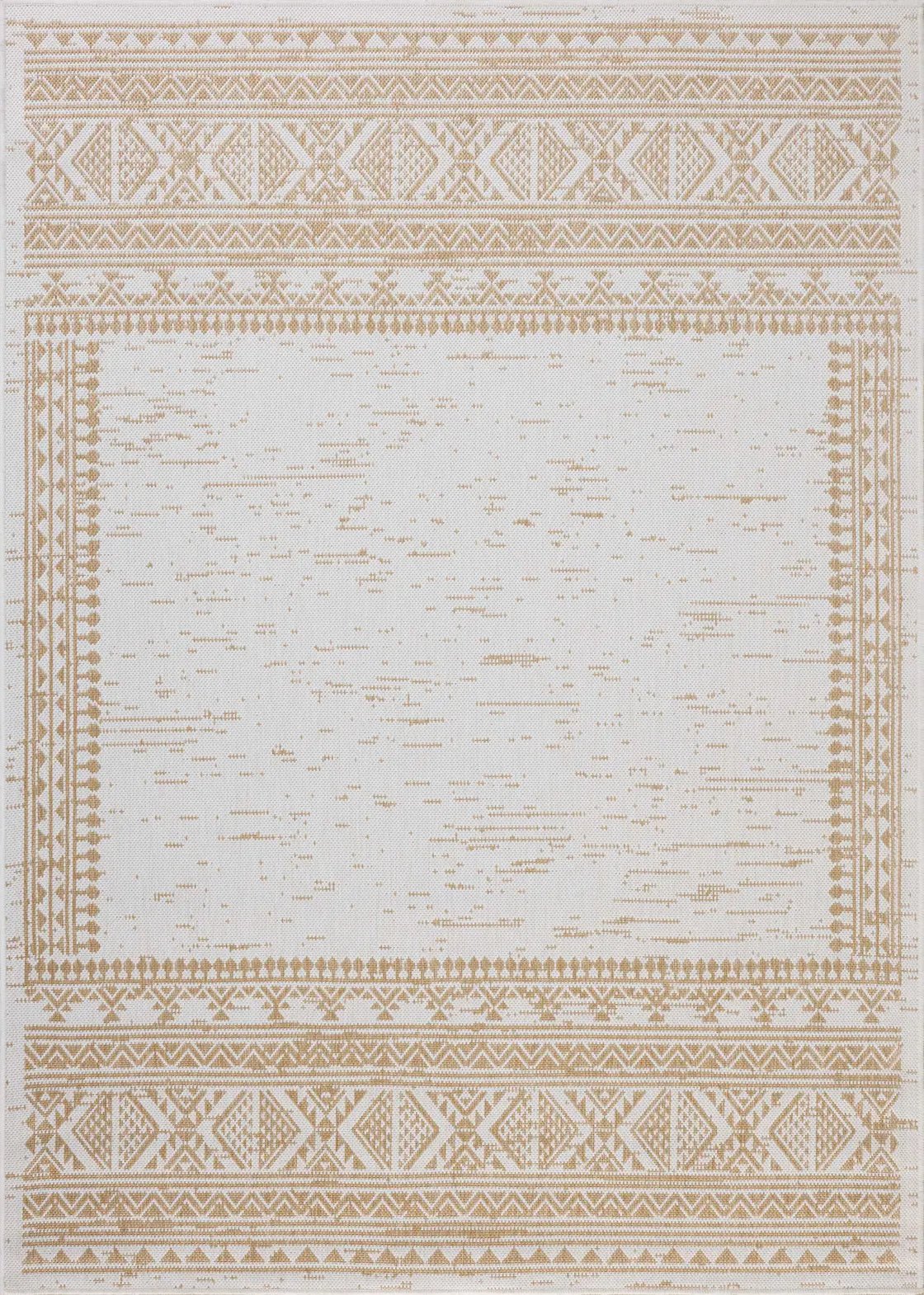 Loloi Easton ESN-01 Ivory / Wheat Rug - room scene 1